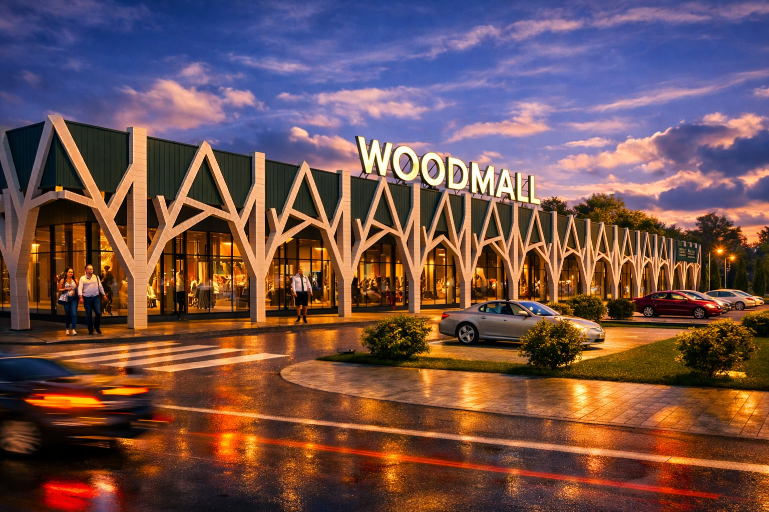 Торговий центр WoodMall у Хмельницькому